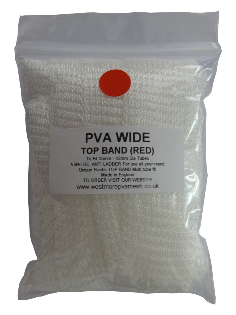 PVA Mesh 38mm x 5m on a Tube + 13 Refills Total 70m (Fast Dissolve