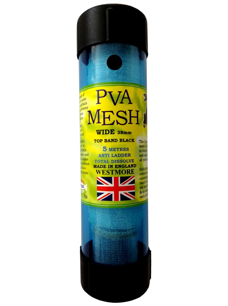 PVA Mesh 38mm x 5m on a Tube (Fast Dissolve Filament Yarn)