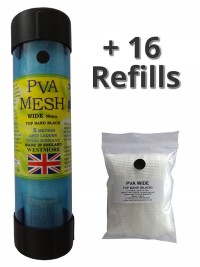 top band black - pva mesh 85 metres