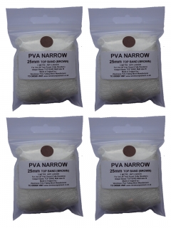 pva mesh x 4 refill - top band brown