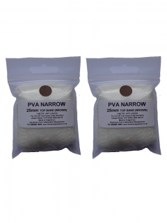 pva mesh refill x 2 - top band brown