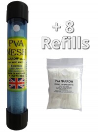 40 metres of pva mesh - 1x 5 metres on a tube in a tube + 7 refills